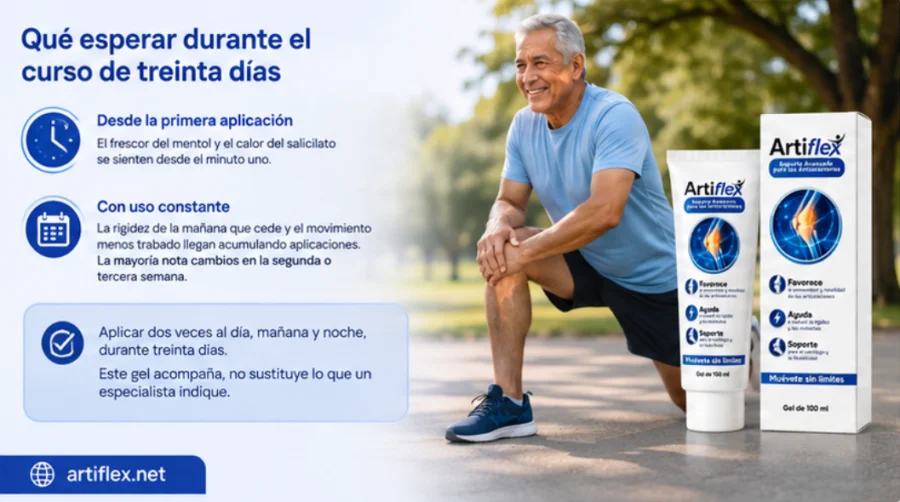 Artiflex — curso de aplicación de 30 días