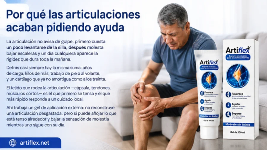 Artiflex — gel para rodillas y articulaciones cargadas