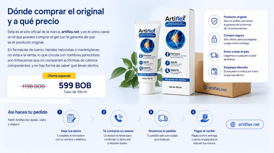 Artiflex — tubo original de 100 ml en su caja
